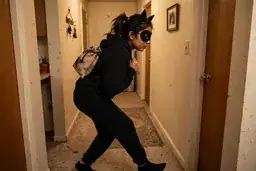 Black Cat Burglar costume