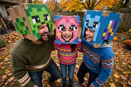 Block Game Crew costume