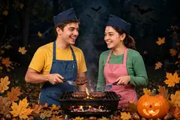 Burger Joint Couple costume