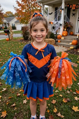 Cheerleader costume