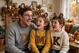 Chipmunk Trio costume