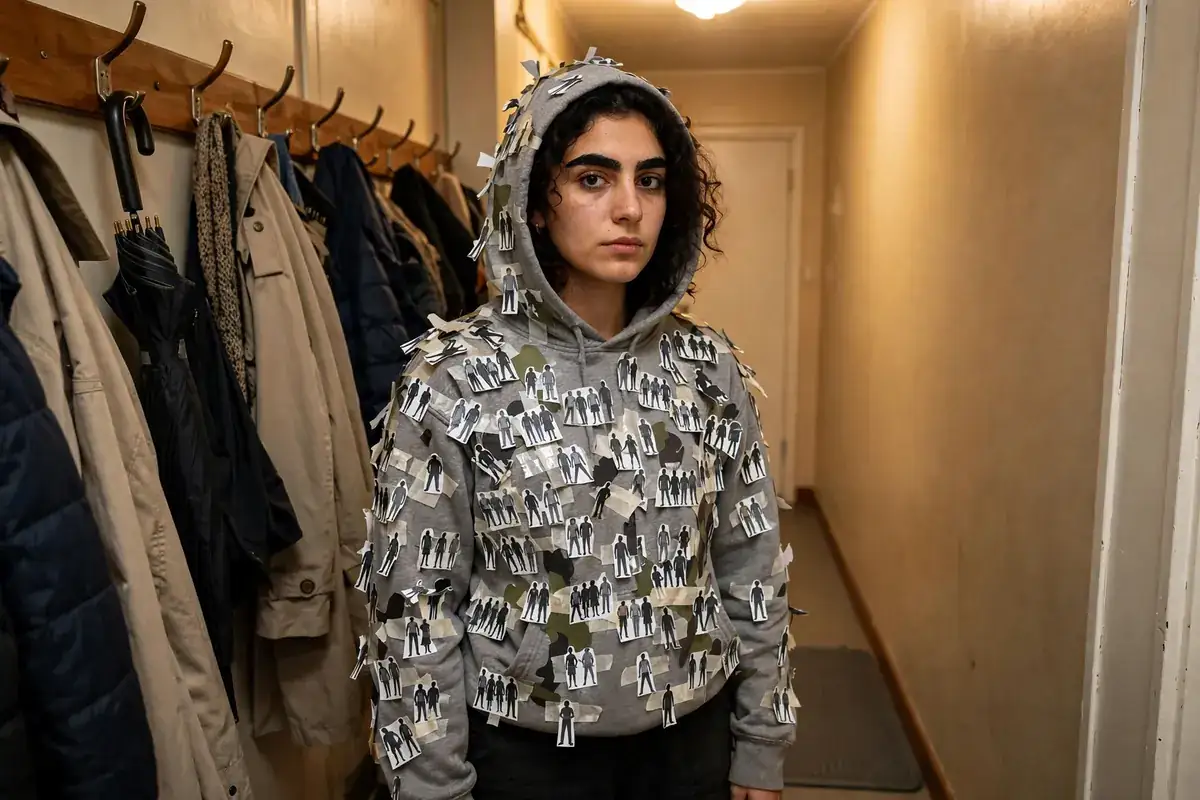Crowd Camouflage Halloween costume