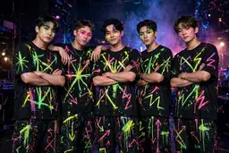 Demon Boy Band costume