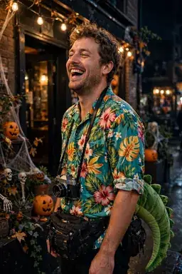 Dino Tourist costume