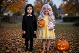 Gloom & Bloom costume
