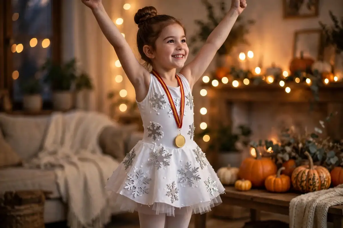 Ice Skater Halloween costume