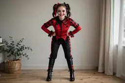 Jester Villainess costume