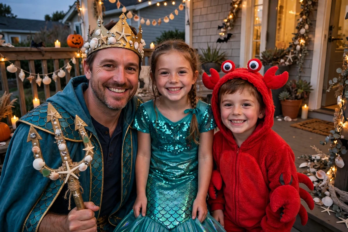 Mermaid Crew Halloween costume