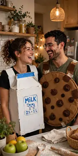 Milk & Cookies costume