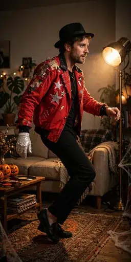 Moonwalking Pop Star costume