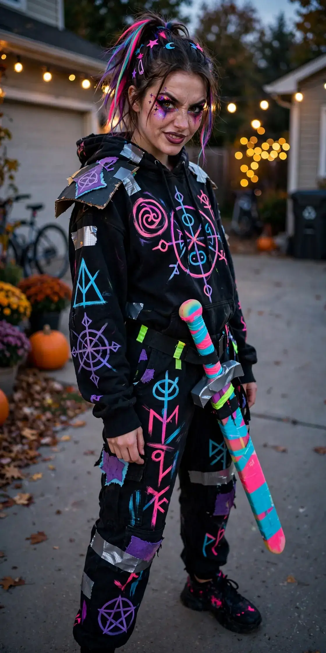 Neon Demon Hunter costume