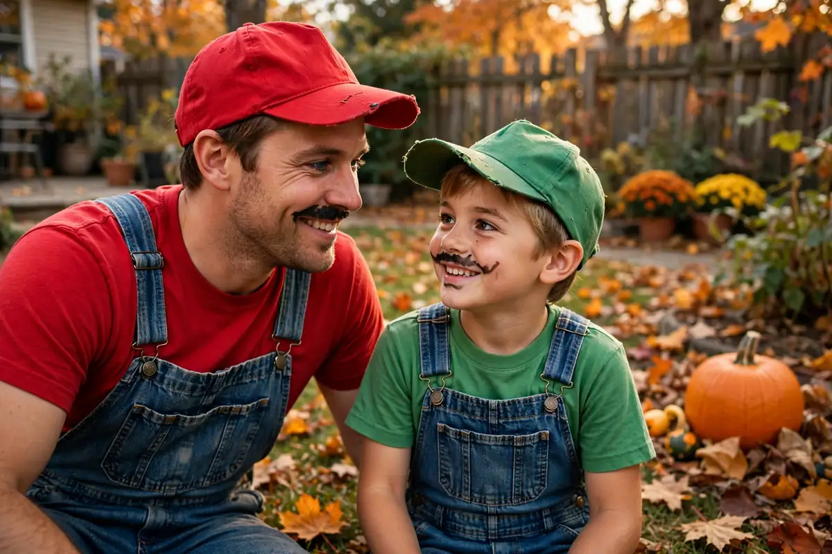 Plumber Duo Halloween costume