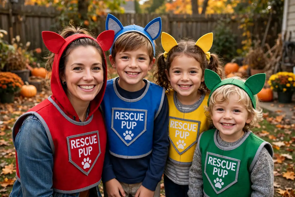 Rescue Pup Team Halloween costume